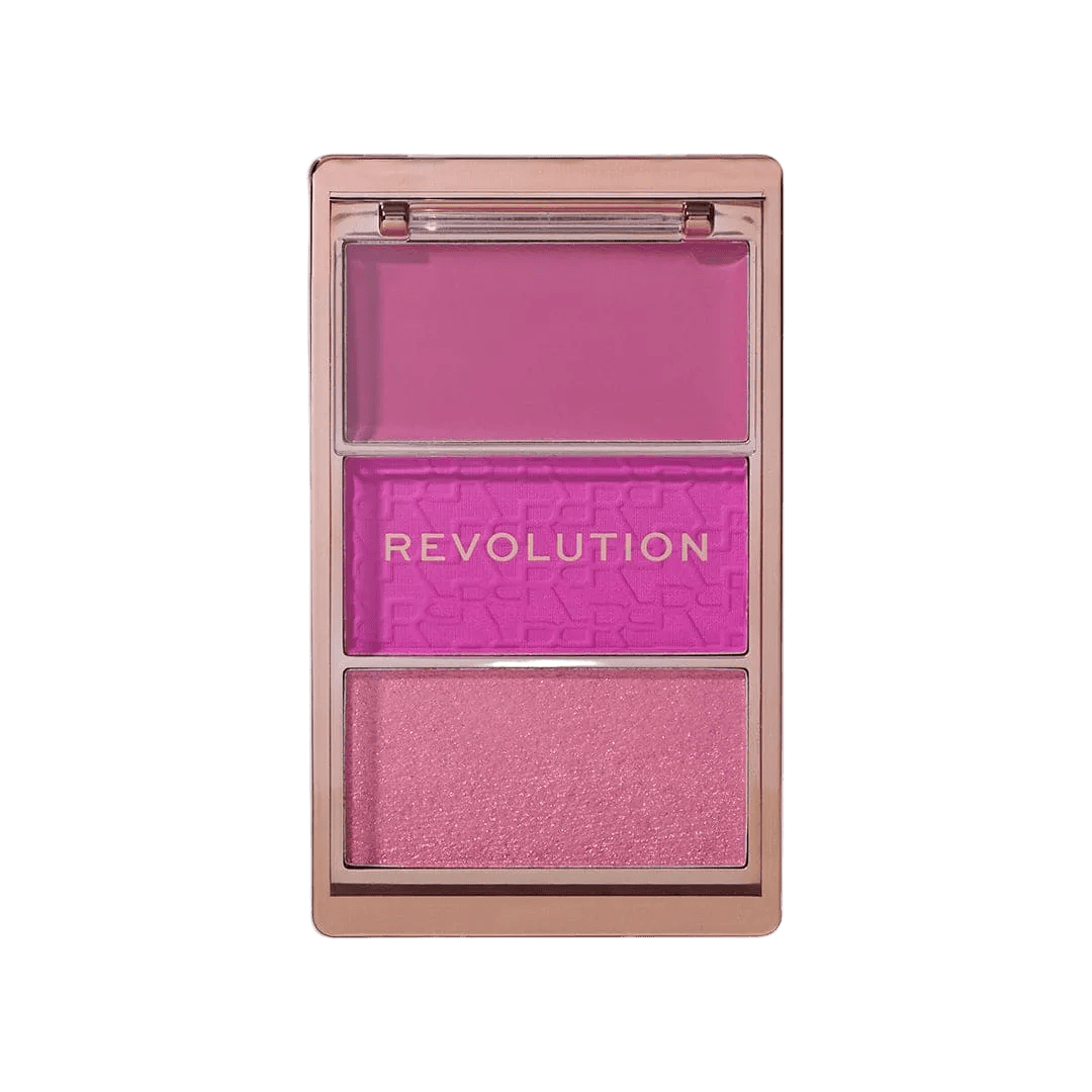 Revolution Blush Icon Palette Blush Palette - XOXO cosmetics