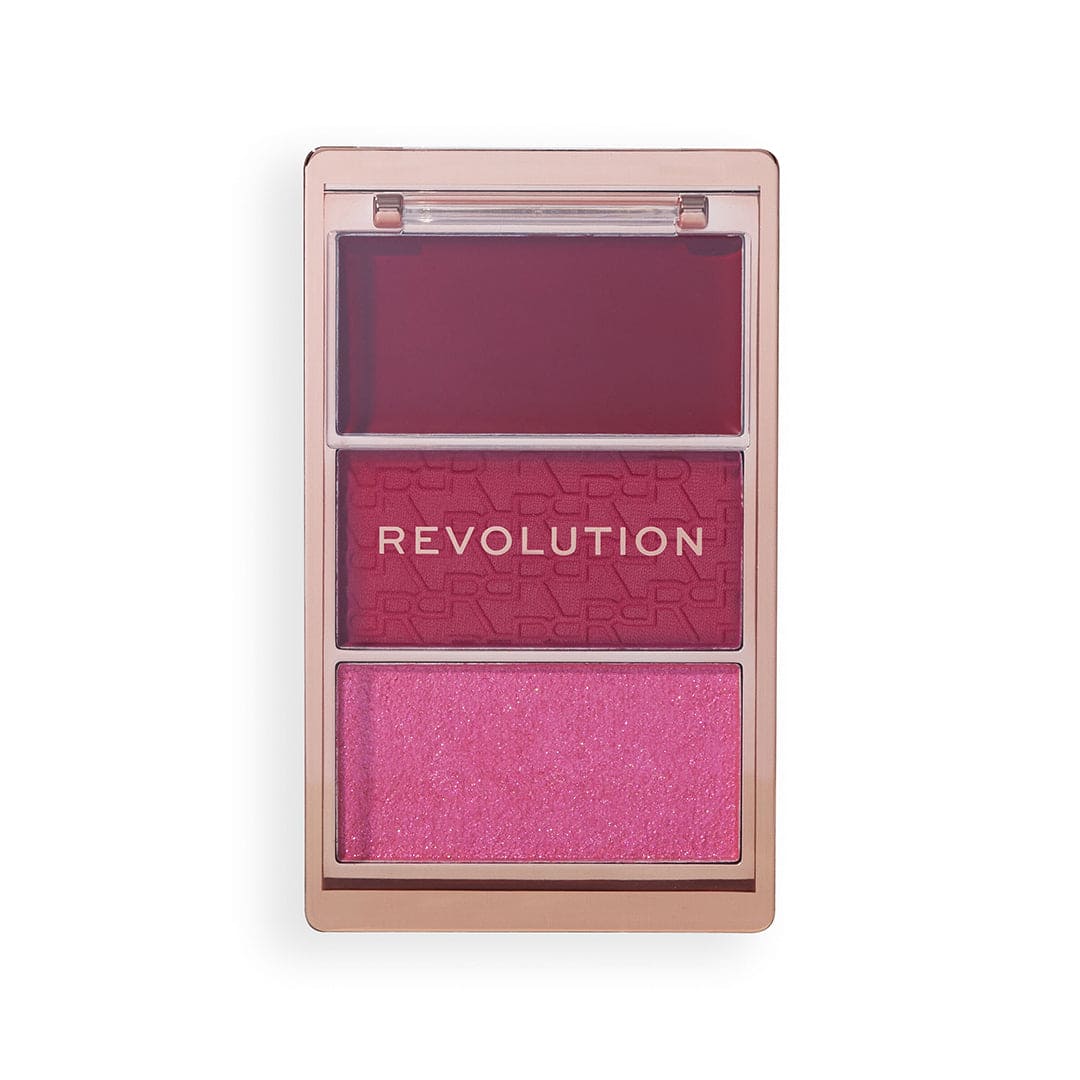 Revolution Blush Icon Palette Blush Palette - XOXO cosmetics