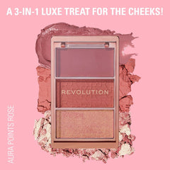 Revolution Blush Icon Palette Blush Palette - XOXO cosmetics