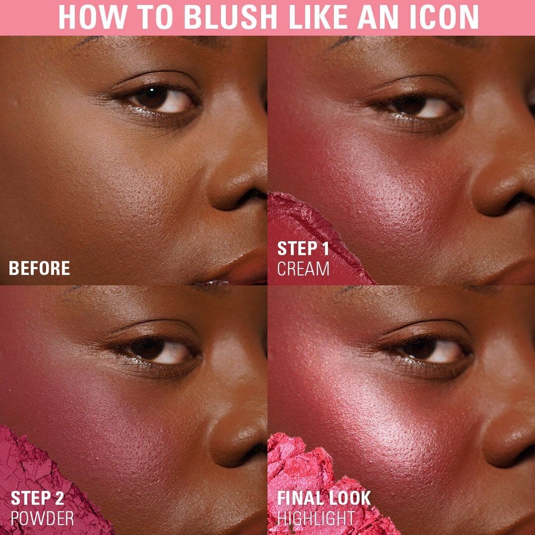 Revolution Blush Icon Palette Blush Palette - XOXO cosmetics