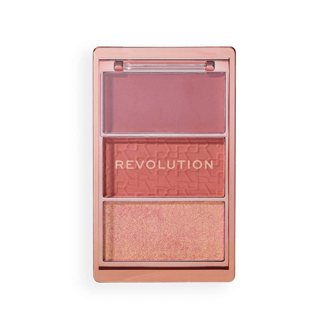 Revolution Blush Icon Palette Blush Palette - XOXO cosmetics