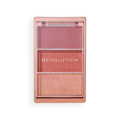Revolution Blush Icon Palette Blush Palette - XOXO cosmetics