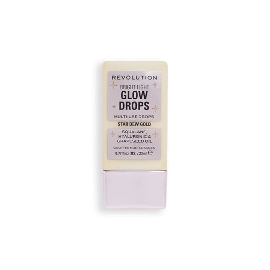 Revolution Bright Light Glow Drops Star Dew Gold Highlighter - XOXO cosmetics