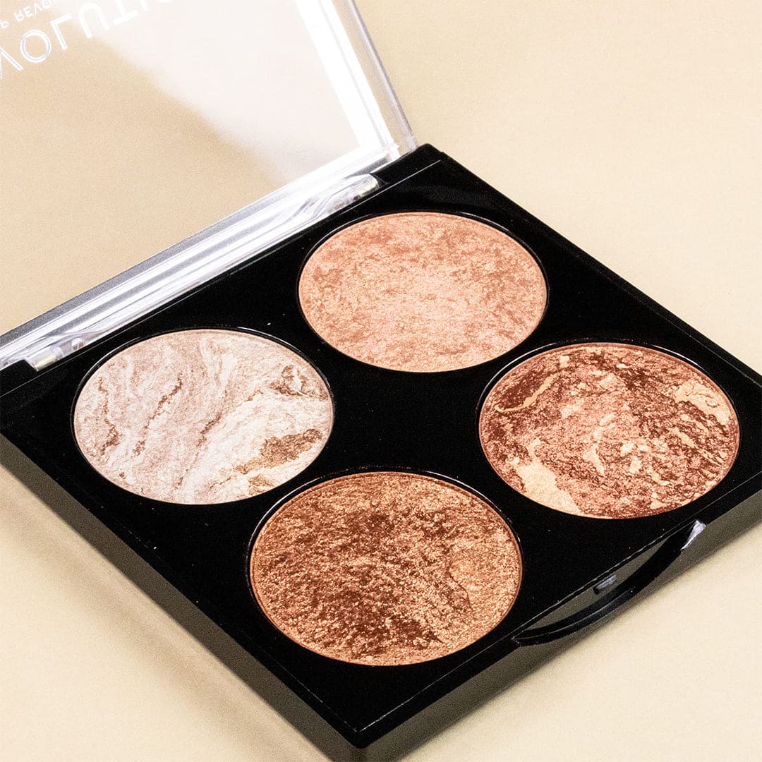 Revolution Cheek Kit - Don’t Hold Back Highlighter - XOXO cosmetics