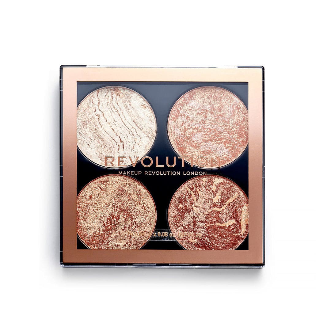 Revolution Cheek Kit - Don’t Hold Back Highlighter - XOXO cosmetics