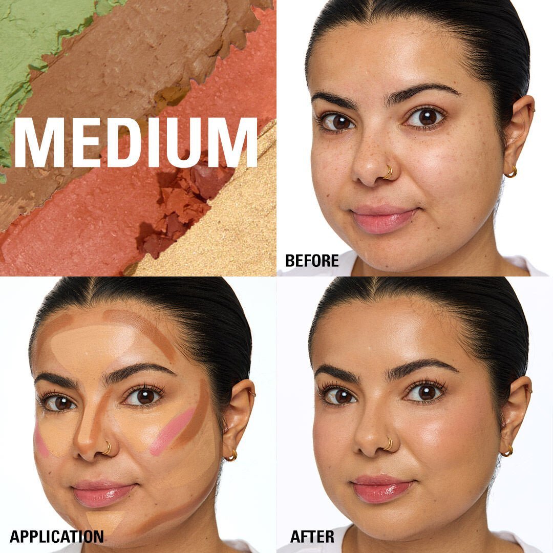Revolution Everything Base Face Icon Face Palette - XOXO cosmetics