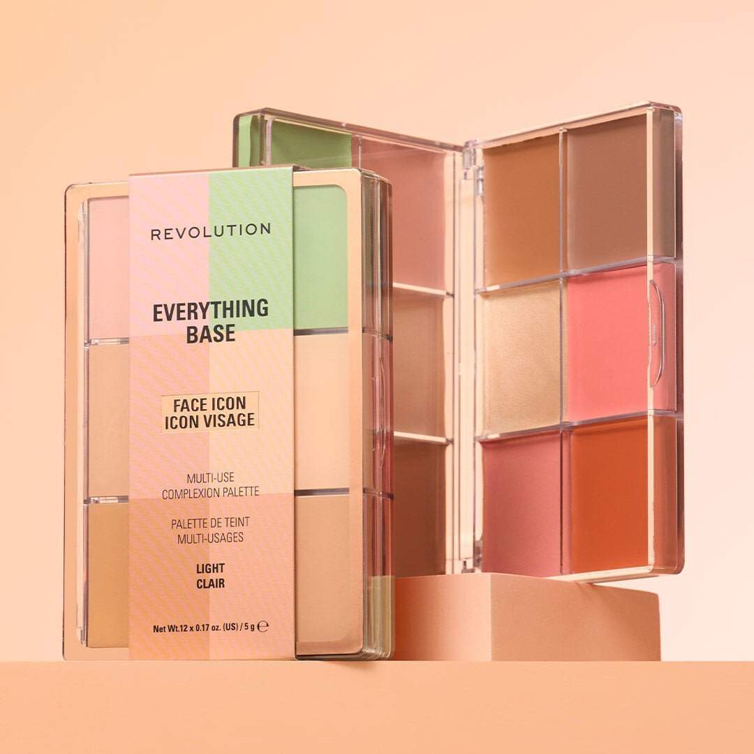 Revolution Everything Base Face Icon Face Palette - XOXO cosmetics