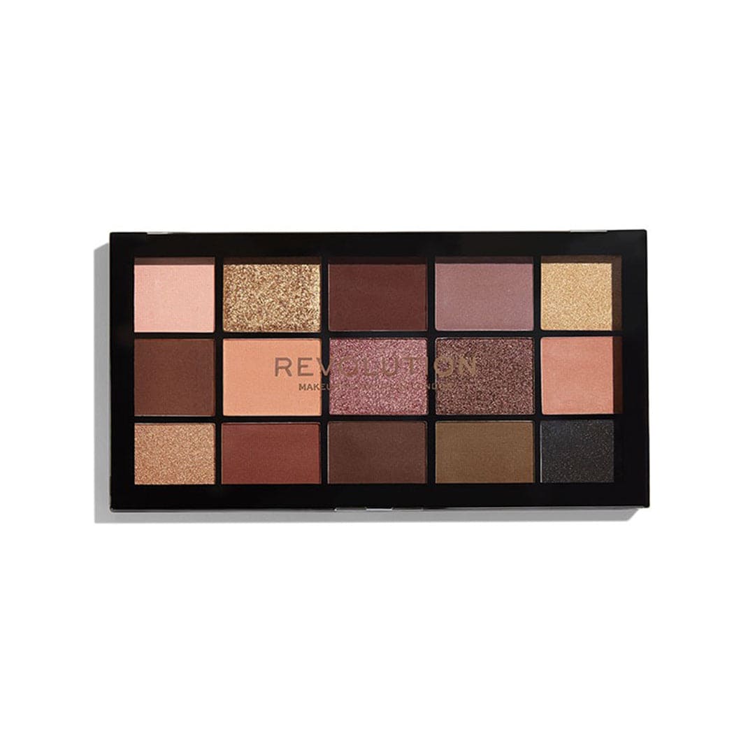 Revolution Reloaded Eyeshadow Palette - Velvet Rose Eyeshadow - XOXO cosmetics