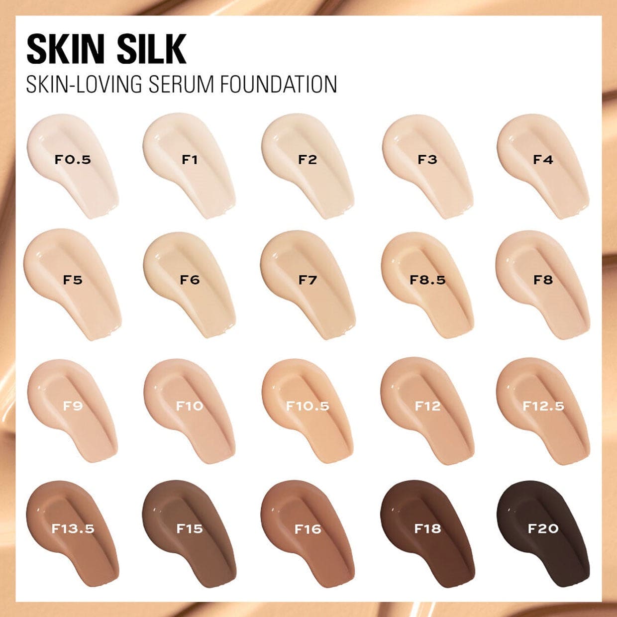 Revolution Skin Silk Radiant Satin Serum Foundation Foundation - XOXO cosmetics