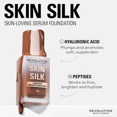 Revolution Skin Silk Radiant Satin Serum Foundation Foundation - XOXO cosmetics