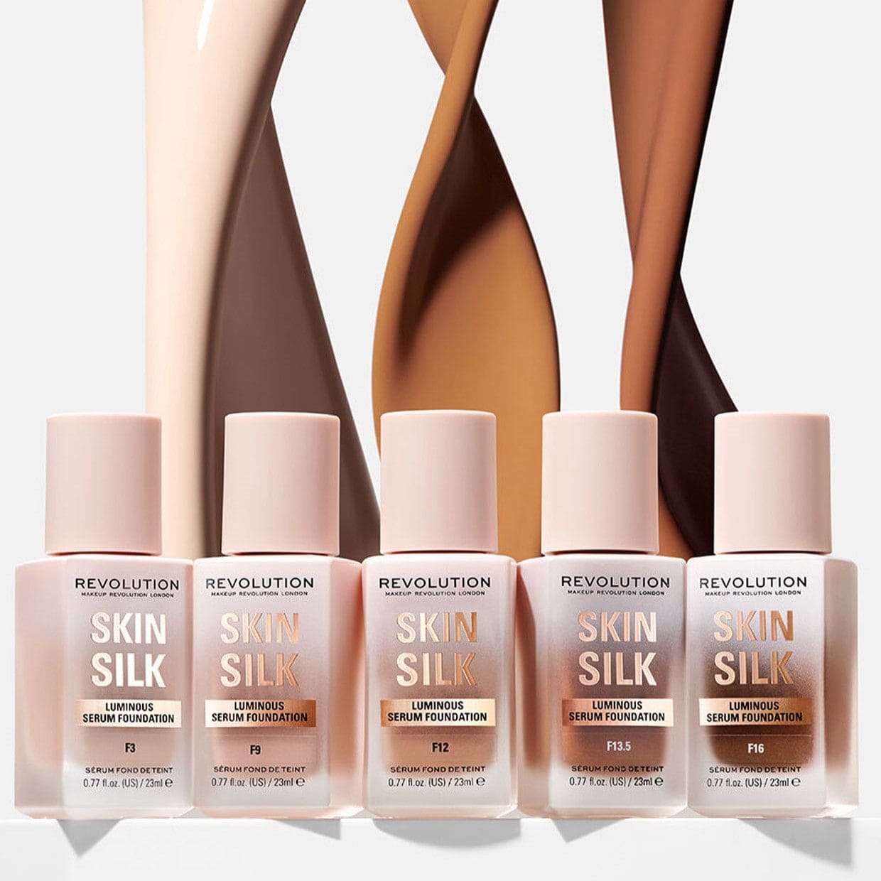 Revolution Skin Silk Radiant Satin Serum Foundation Foundation - XOXO cosmetics