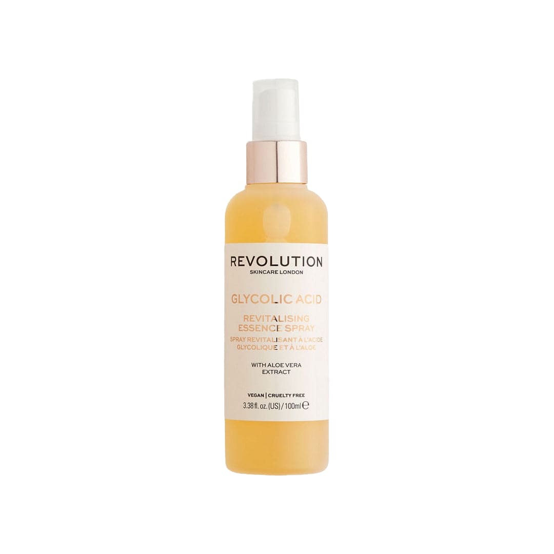 Revolution Skincare Glycolic & Aloe Essence Spray Moisturizer - XOXO cosmetics