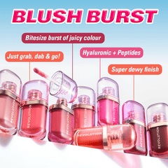 Revolution Superdewy Blush Burst Blush - XOXO cosmetics