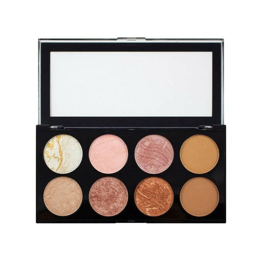 Revolution Ultra Blush Palette - Golden Sugar Blusher - XOXO cosmetics