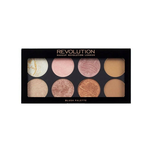 Revolution Ultra Blush Palette - Golden Sugar Blusher - XOXO cosmetics