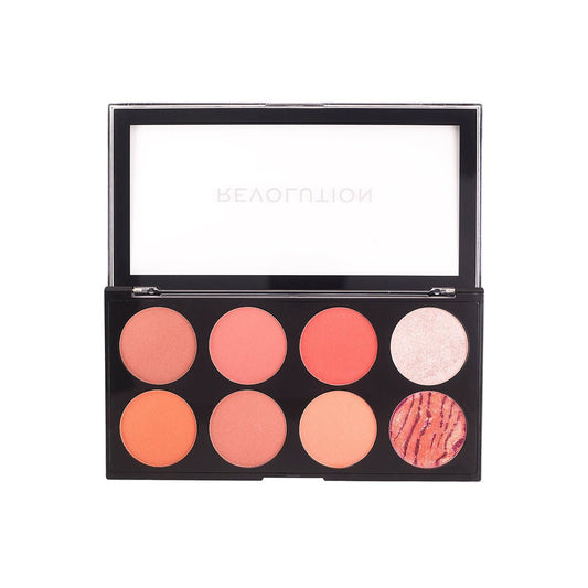 Revolution Ultra Blush Palette - Hot Spice Blush Palette - XOXO cosmetics