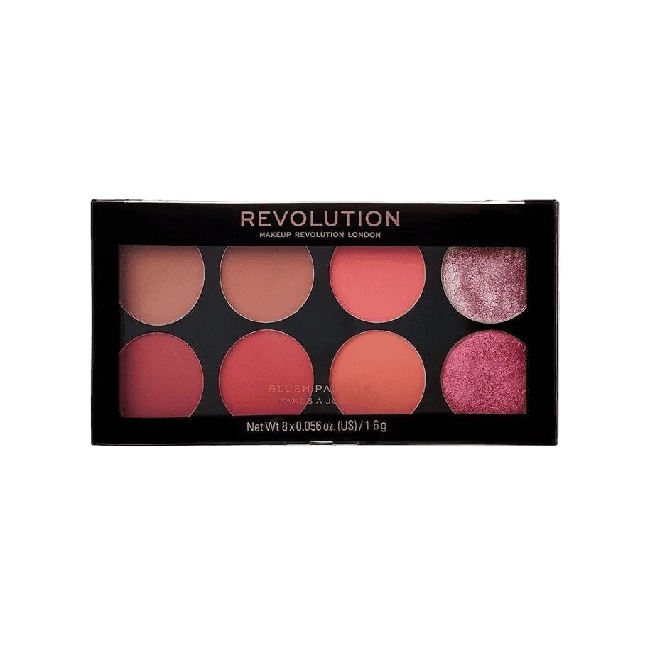 Revolution Ultra Blush Palette - Sugar & Spice Blush Palette - XOXO cosmetics