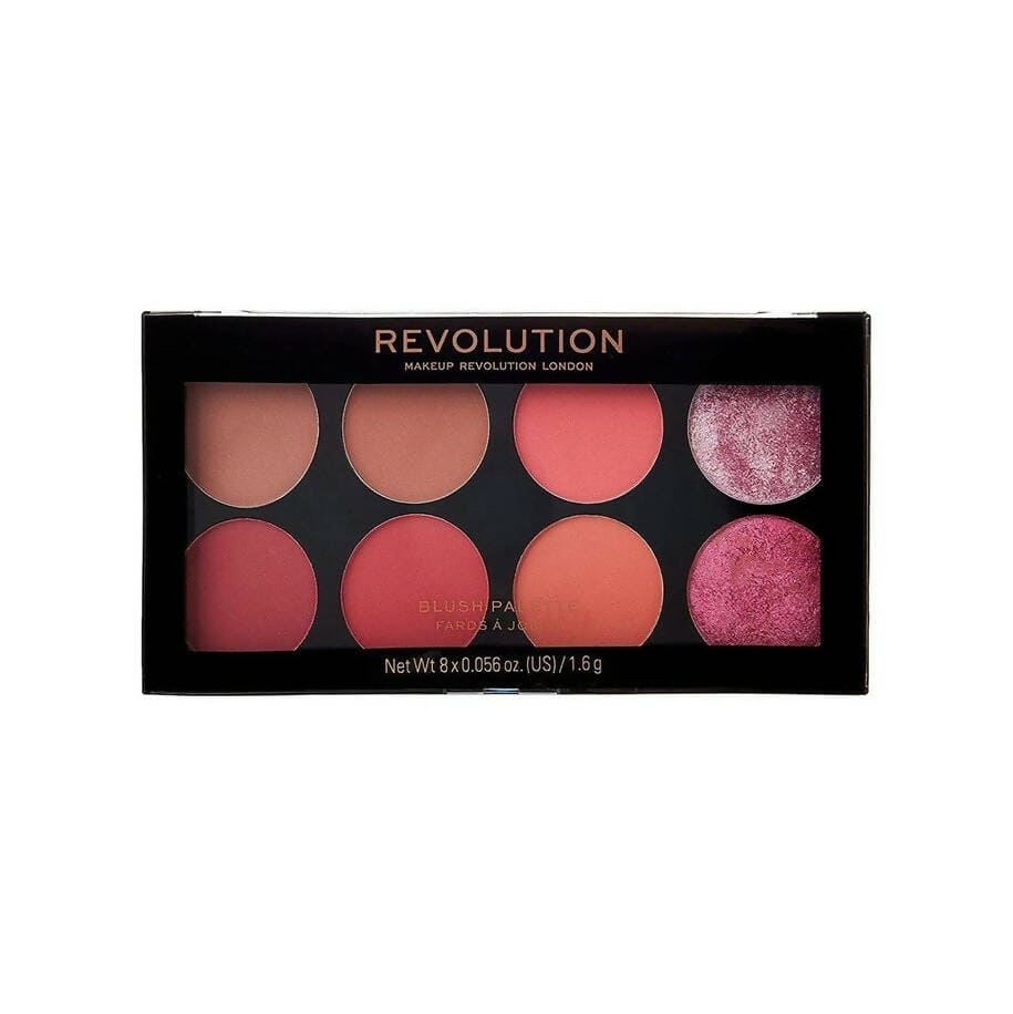 Revolution Ultra Blush Palette - Sugar & Spice Blusher - XOXO cosmetics