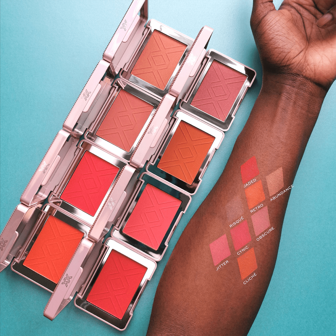 Revolution XXcess Blush - Obscure Blush - XOXO cosmetics