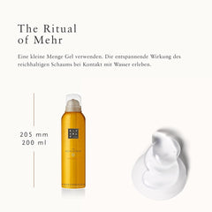 Rituals Energising Foaming Shower Gel - 200ml Shower Gel - XOXO cosmetics