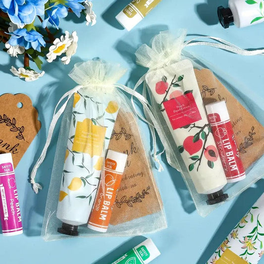 SEOMOU Hand Cream + DNM Beauty Lip Balm Gift Set - Random Choice Gift Set - XOXO cosmetics