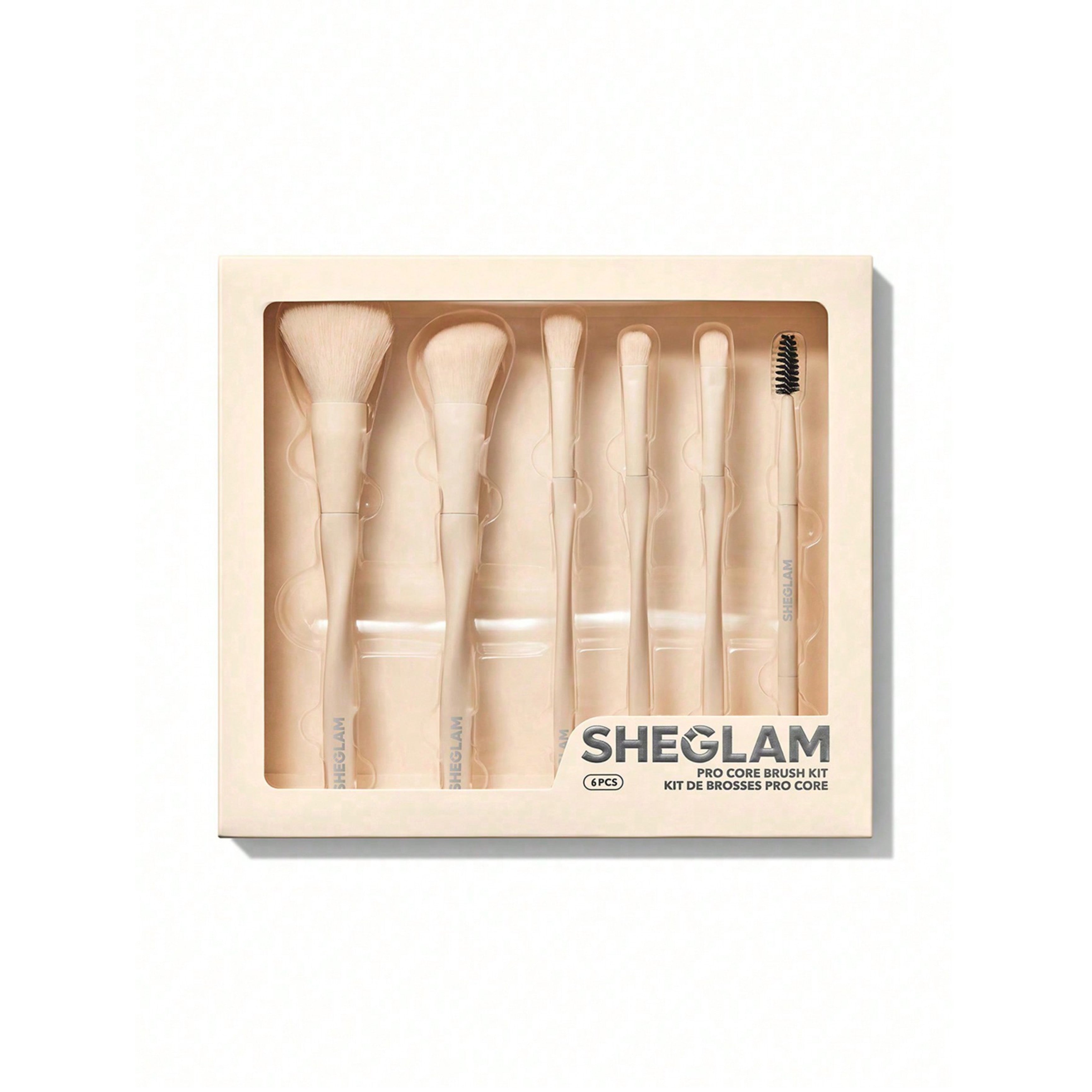 SHEGLAM 8Pcs Pro Core Brush kit Makeup Tools - XOXO cosmetics