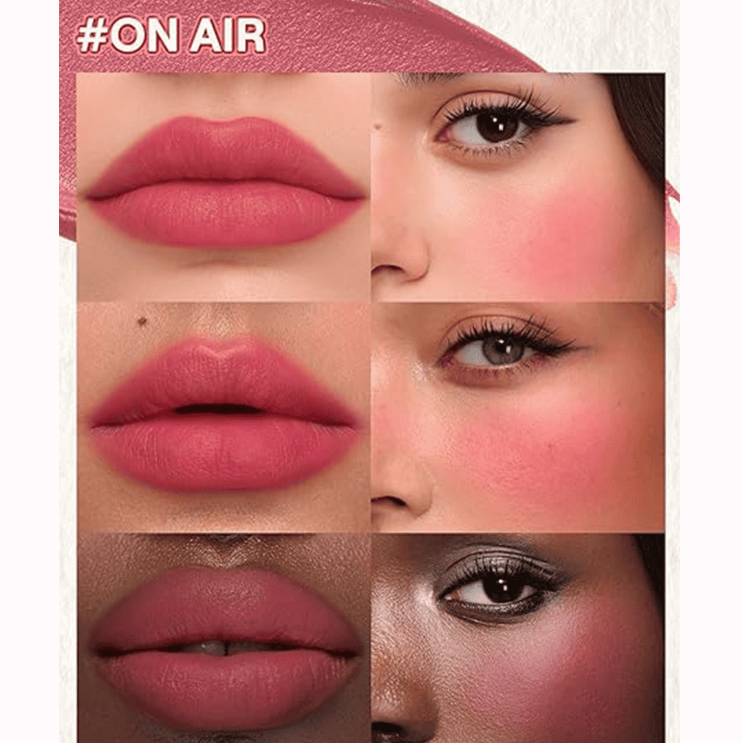 SHEGLAM Air Plush Lip & Cheek Cream Blush - XOXO cosmetics