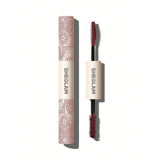 SHEGLAM All-In-One Volume & Length Waterproof Mascara - Brugundy Mascara - XOXO cosmetics