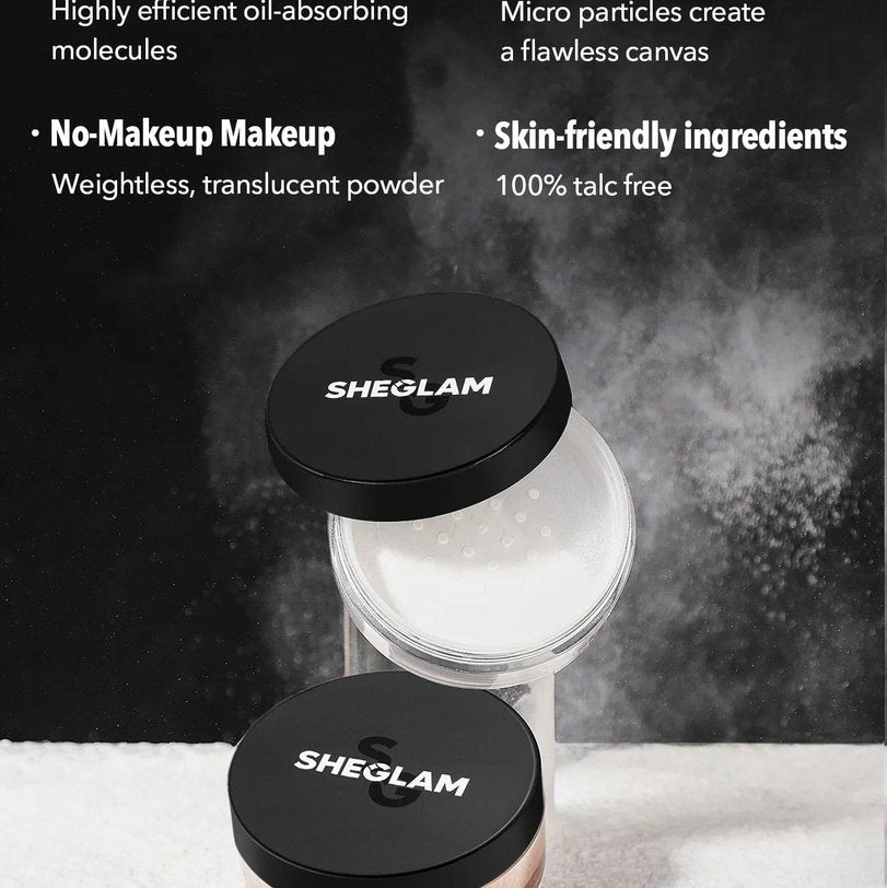 SHEGLAM Baked Glow Setting Powder Powder - XOXO cosmetics