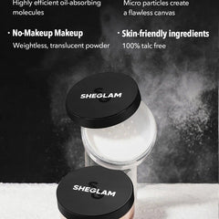 SHEGLAM Baked Glow Setting Powder Powder - XOXO cosmetics