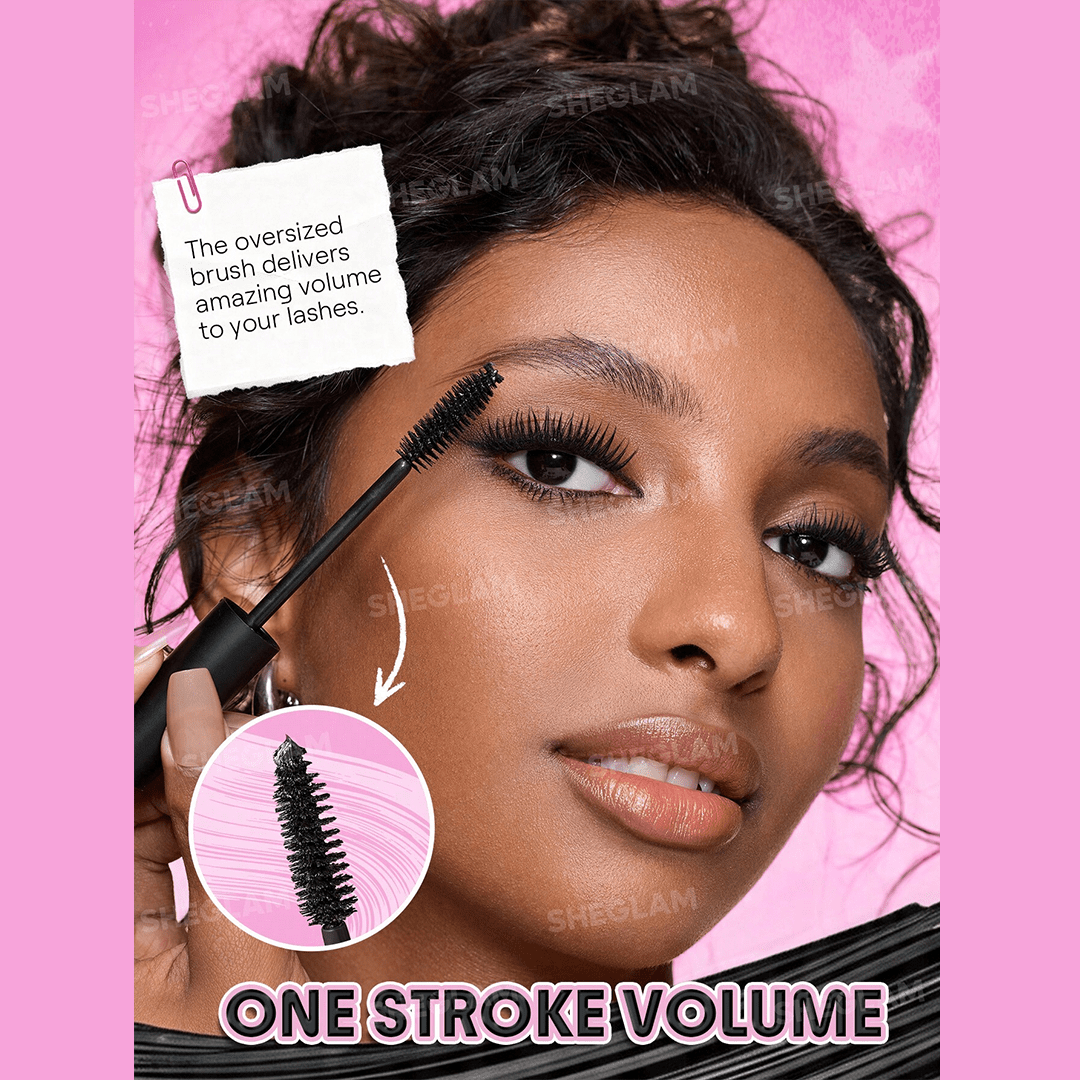 SHEGLAM Big Energy Mascara - Black Mascara - XOXO cosmetics