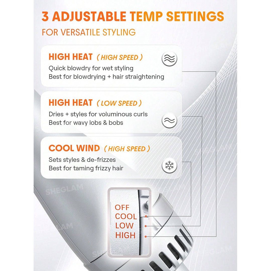 SHEGLAM Blowout Bliss Volumizing Hot Air Brush - UK Plug * Global Item Hair Dryers & Stylers - XOXO cosmetics