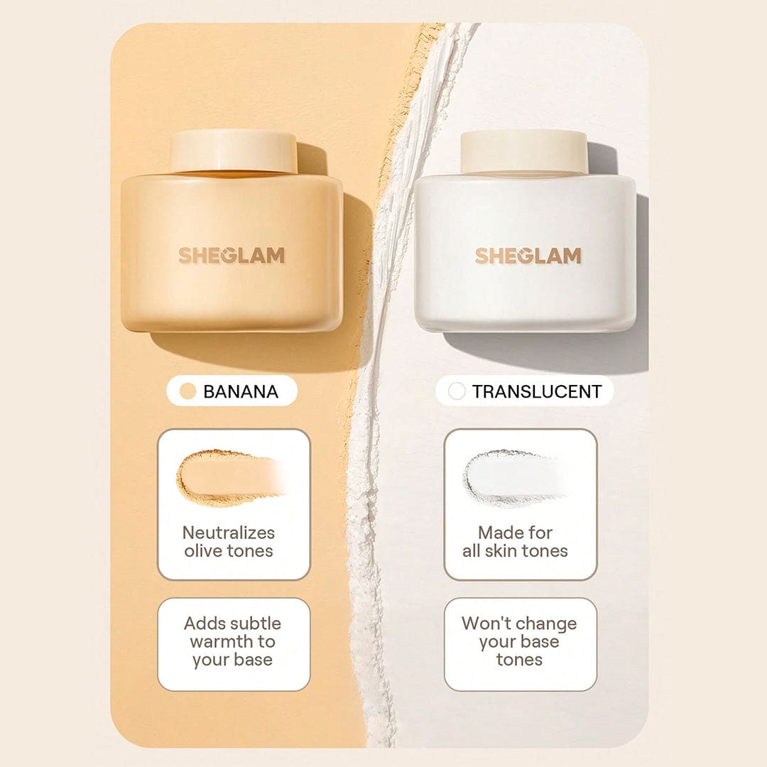 SHEGLAM Blur In A Bottle Loose Setting Powder Powder - XOXO cosmetics