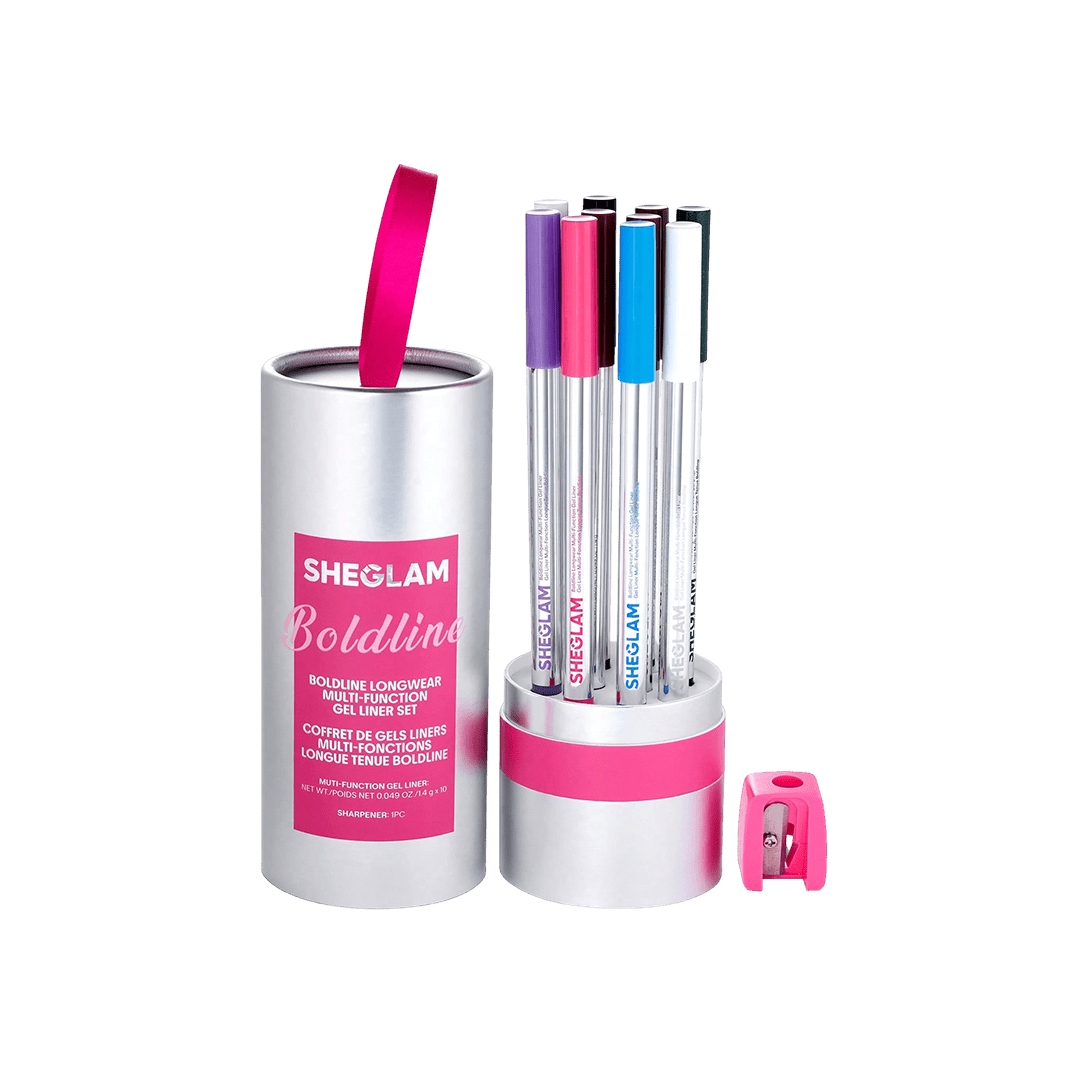 SHEGLAM Boldline Gel Liner Set 10Pcs Eyeliner - XOXO cosmetics