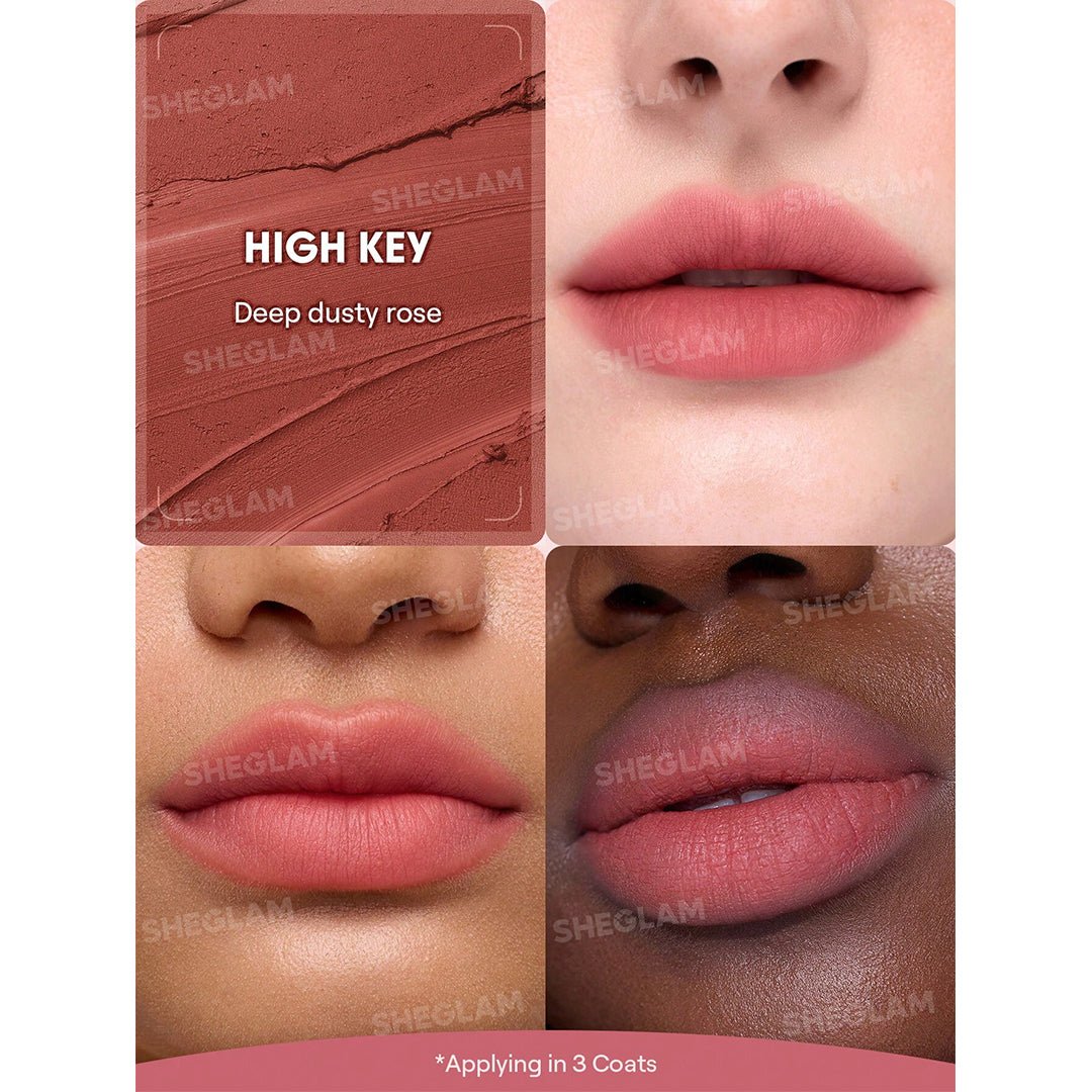 SHEGLAM Bounce Putty Pocket Lip Pot Lipstick - XOXO cosmetics