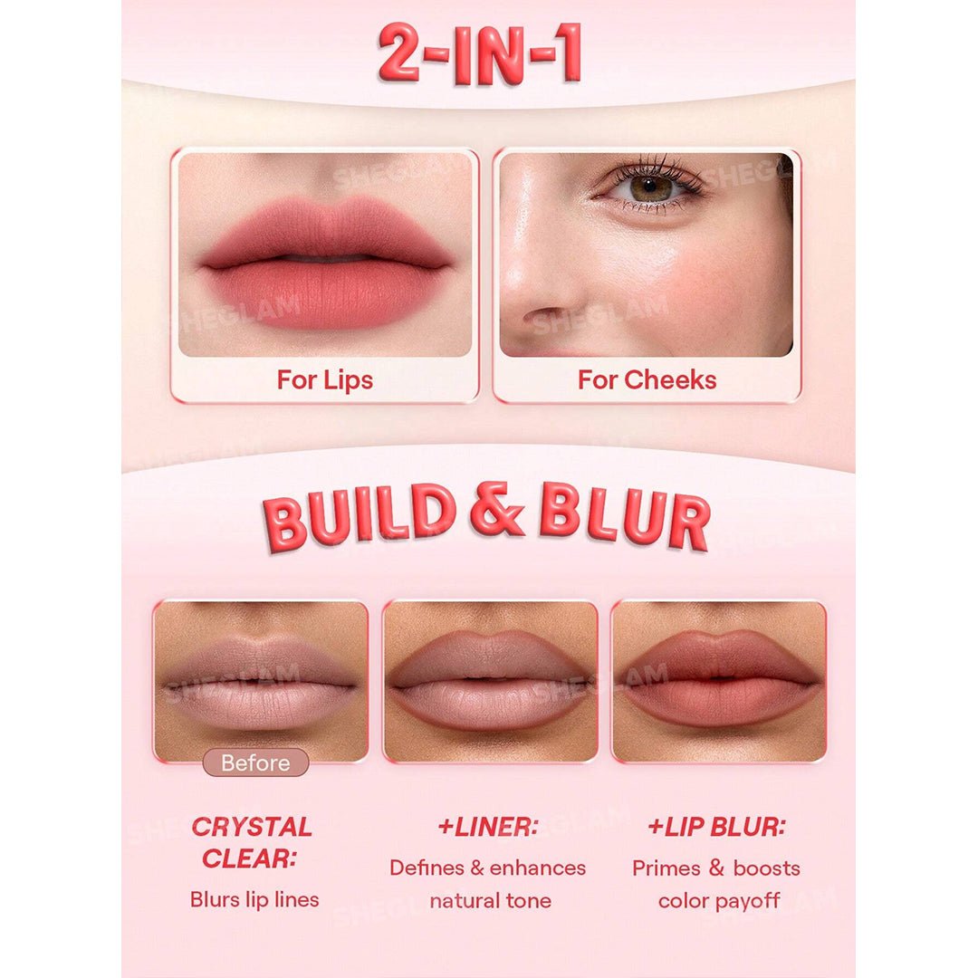 SHEGLAM Bounce Putty Pocket Lip Pot Lipstick - XOXO cosmetics