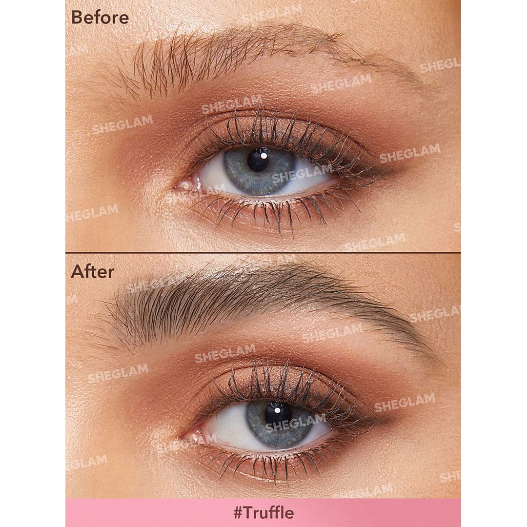 SHEGLAM Brow-Fection Angled Brush & Dip Eyebrow - XOXO cosmetics