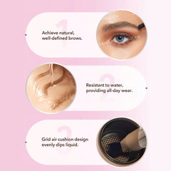 SHEGLAM Brow-Fection Angled Brush & Dip Eyebrow - XOXO cosmetics