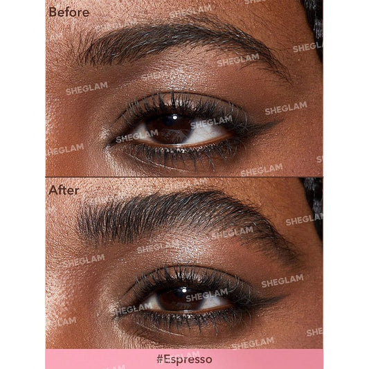 SHEGLAM Brow-Fection Angled Brush & Dip Eyebrow - XOXO cosmetics