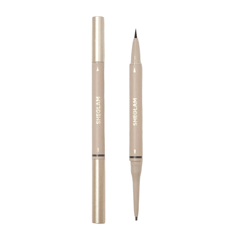 SHEGLAM Brows On Demand 2-in-1 Brow Pencil Eyebrow - XOXO cosmetics
