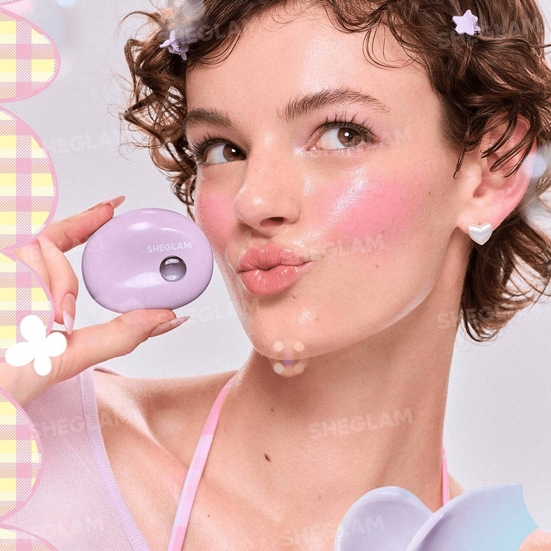 SHEGLAM Bubble Glow Blush Bar Blush - XOXO cosmetics