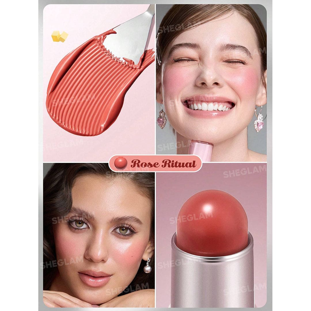 SHEGLAM Buttery Bliss Blush Stick Blush - XOXO cosmetics
