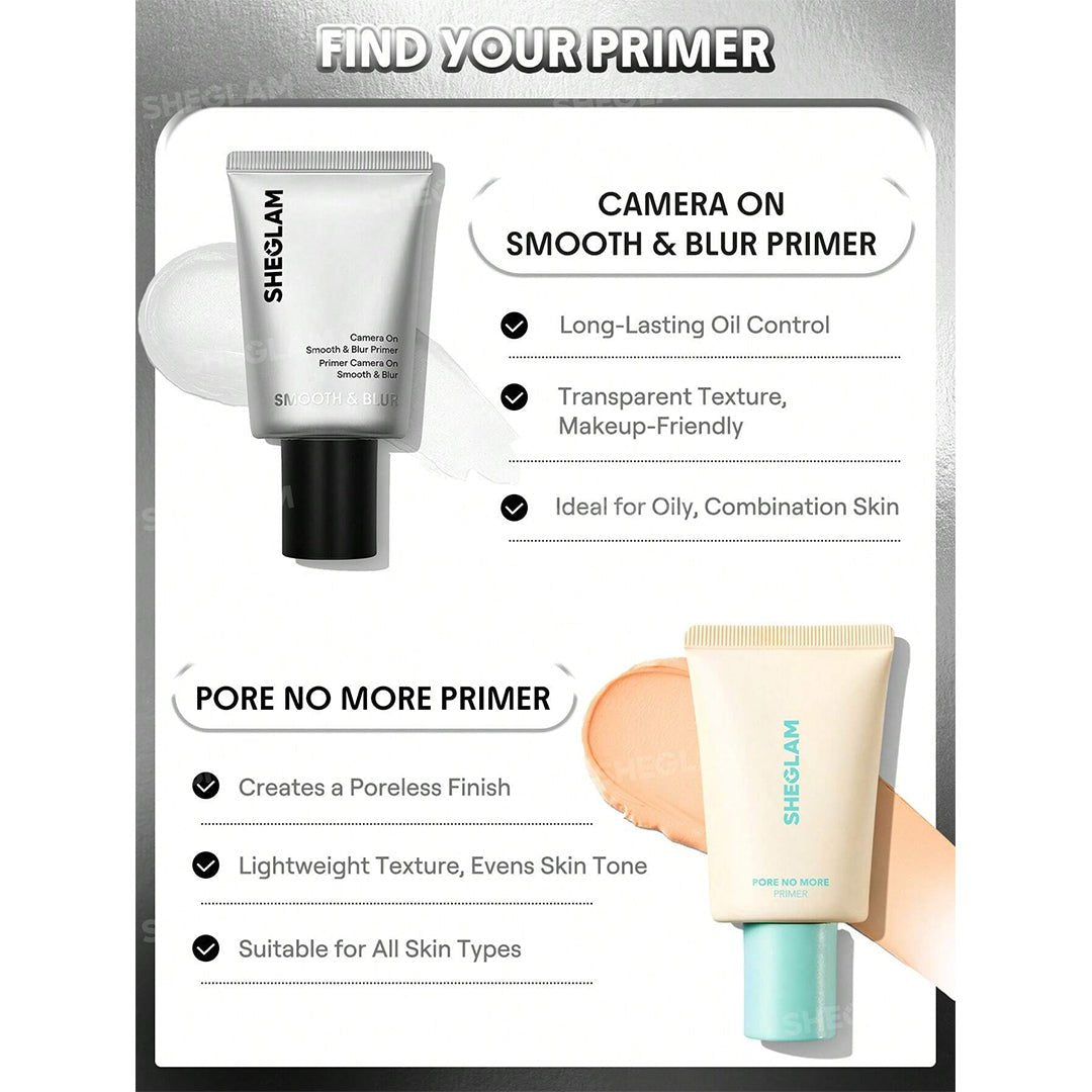SHEGLAM Camera On Smooth & Blur Primer Primer - XOXO cosmetics