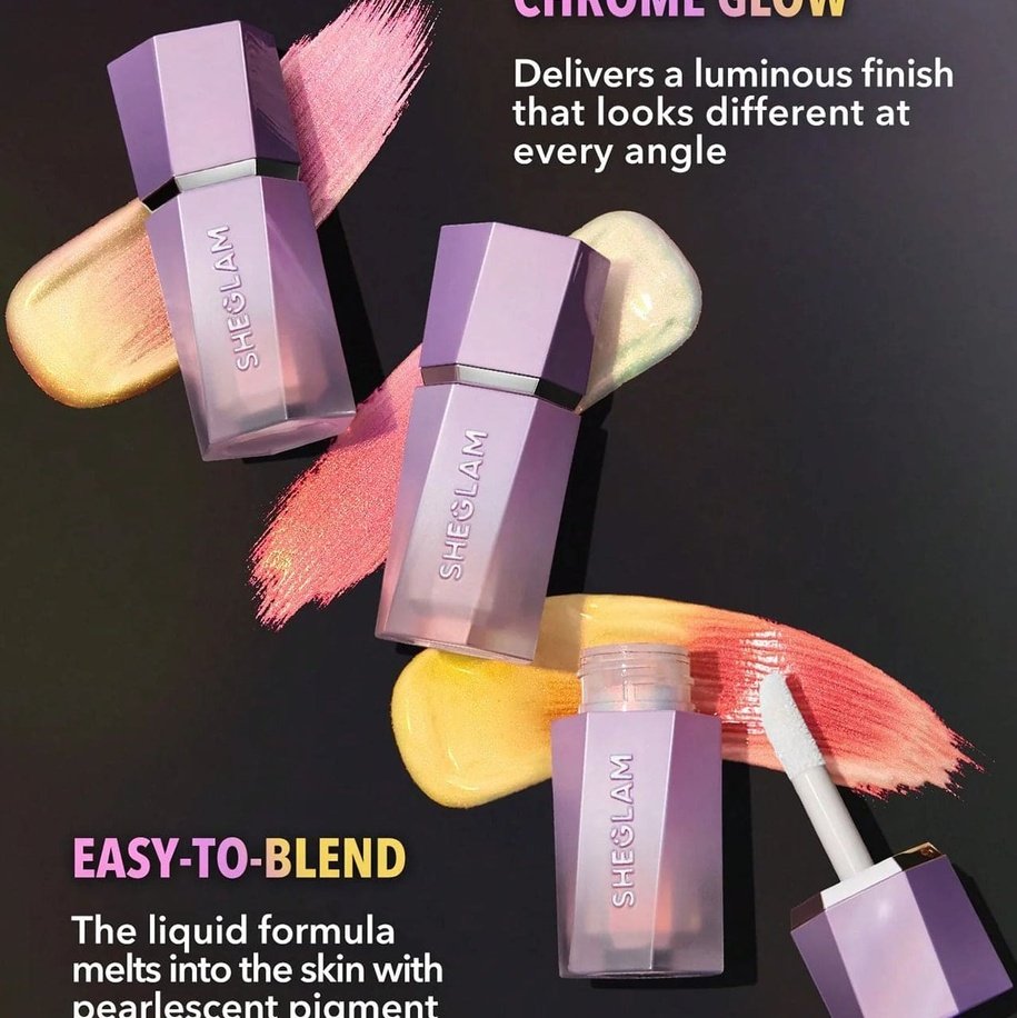SHEGLAM Chroma-Glow Bloom Liquid Highlighter Highlighter - XOXO cosmetics