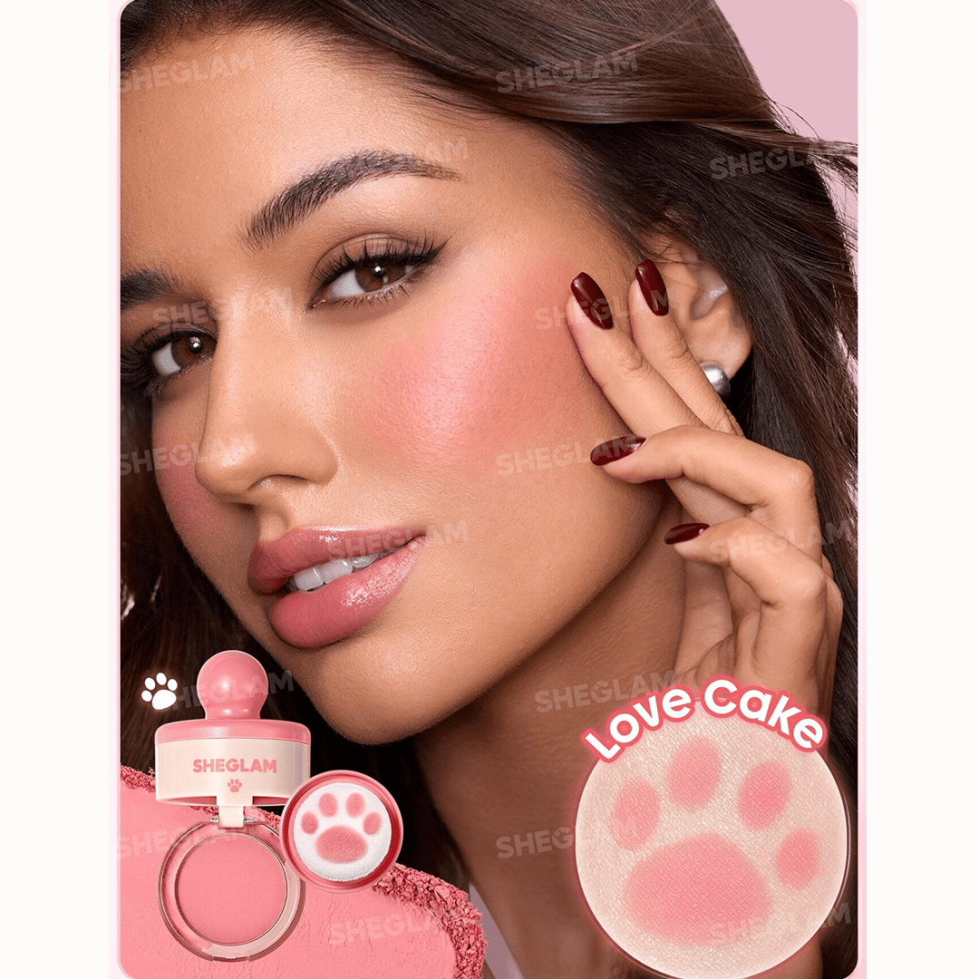 SHEGLAM Cutie Paw Blush Stamp Blush - XOXO cosmetics