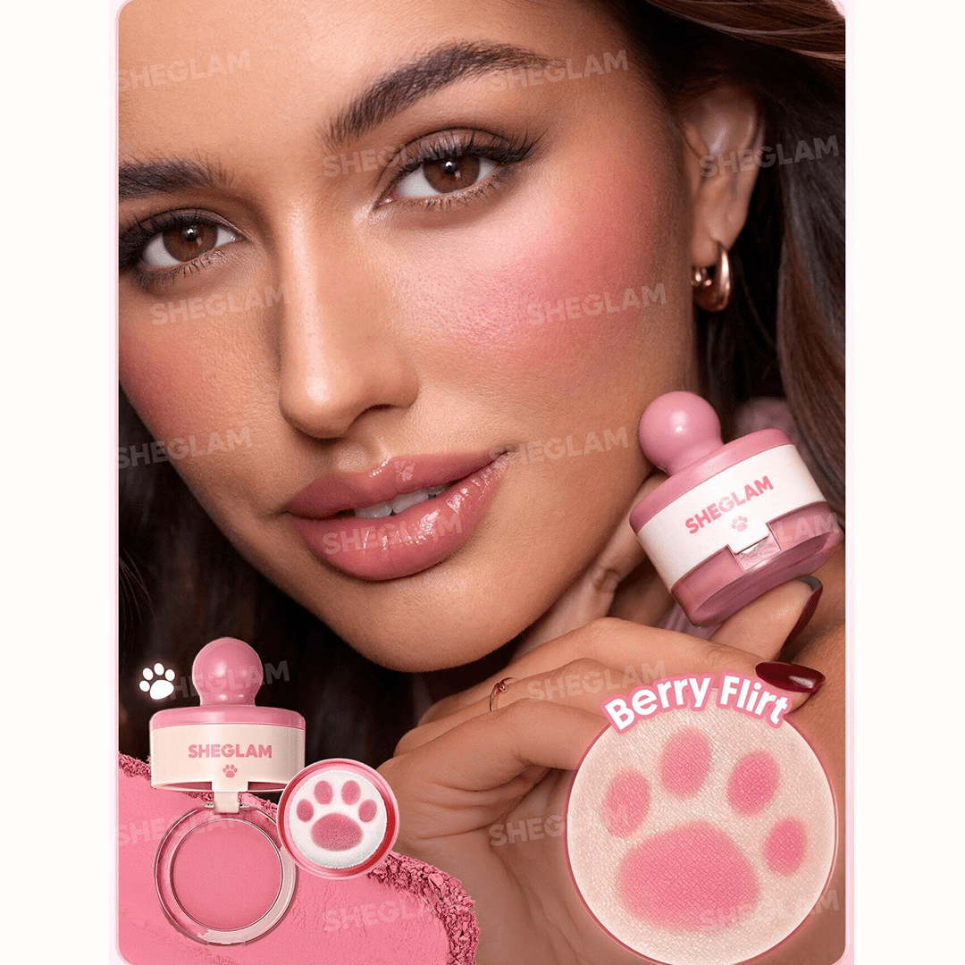 SHEGLAM Cutie Paw Blush Stamp Blush - XOXO cosmetics