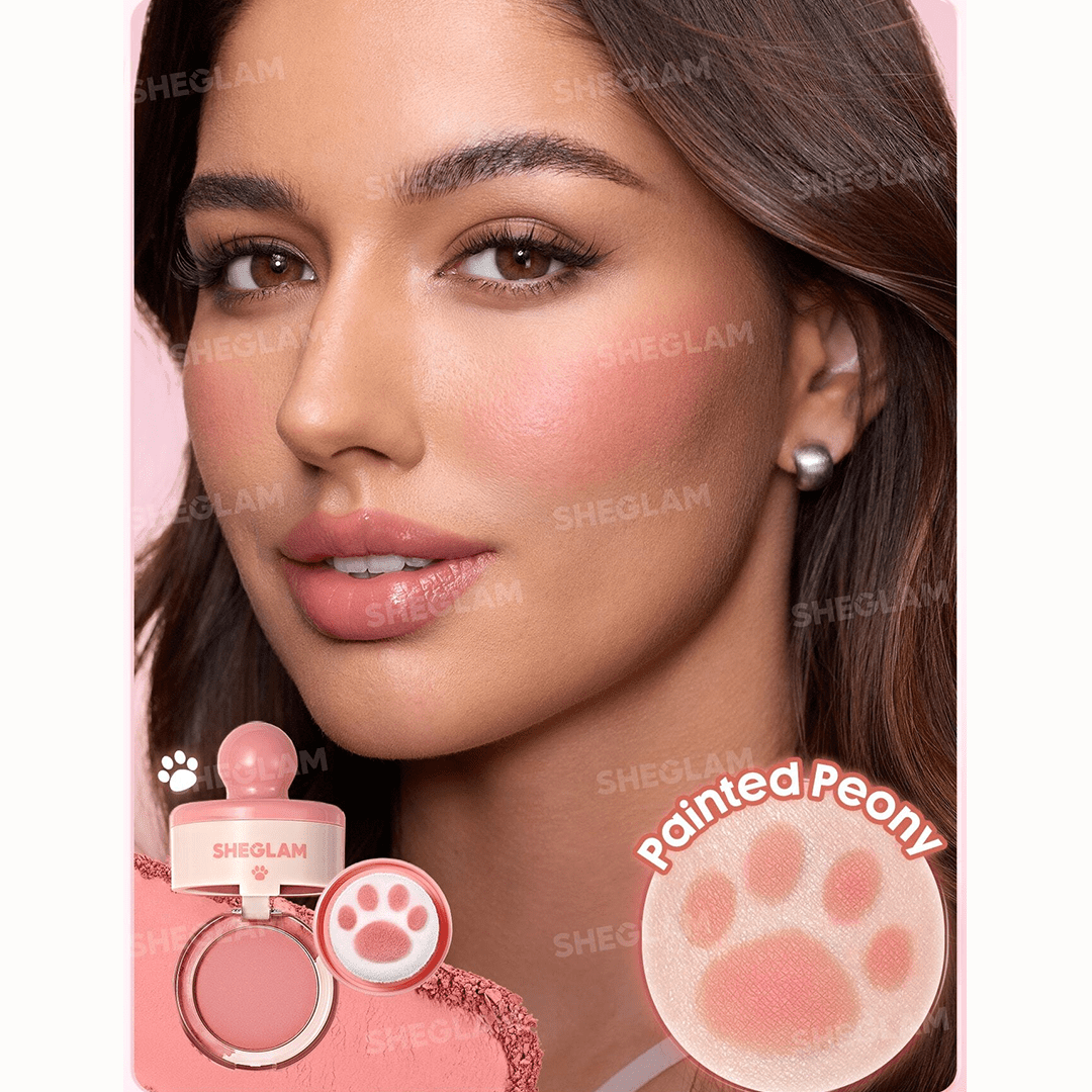 SHEGLAM Cutie Paw Blush Stamp Blush - XOXO cosmetics