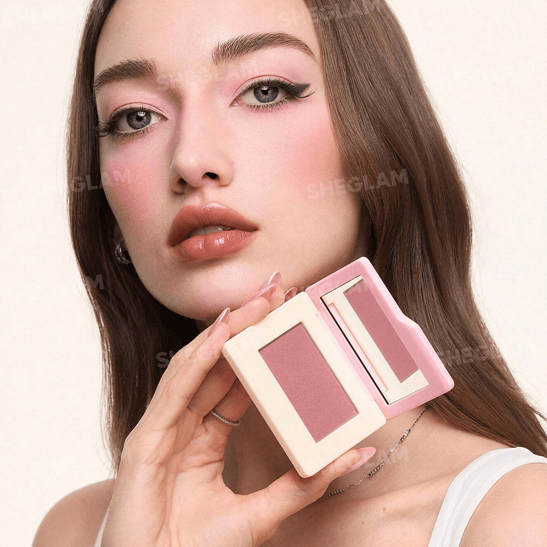 SHEGLAM Dream Touch Blush - Whipped Fig Blush - XOXO cosmetics
