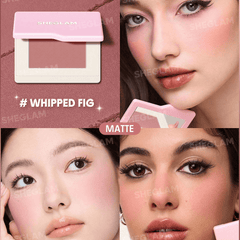 SHEGLAM Dream Touch Blush - Whipped Fig Blush - XOXO cosmetics