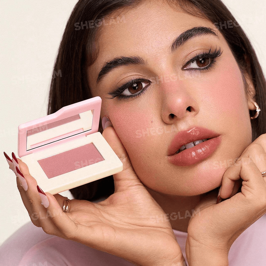SHEGLAM Dream Touch Blush - Whipped Fig Blush - XOXO cosmetics